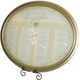 Dalmazio Design Oval Shadowbox Seating Chart